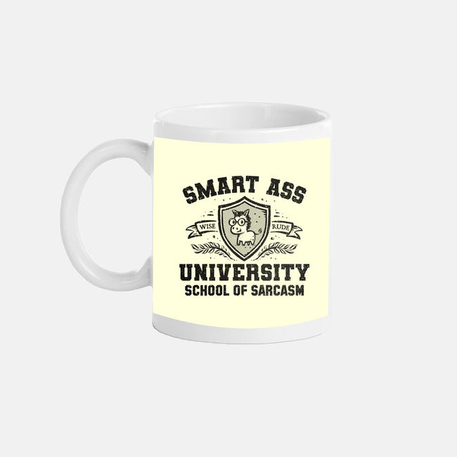 Smart Ass University-None-Mug-Drinkware-kg07