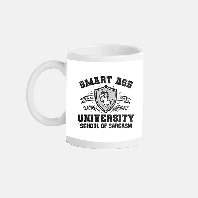 Smart Ass University-None-Mug-Drinkware-kg07