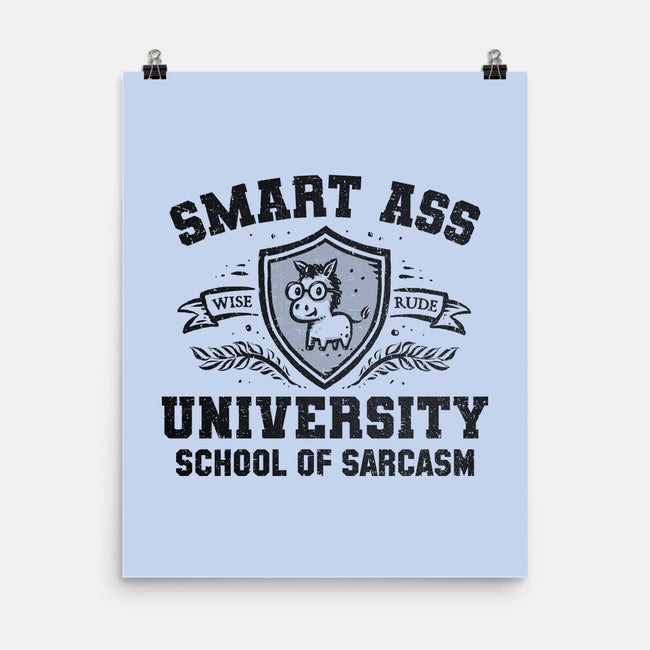 Smart Ass University-None-Matte-Poster-kg07