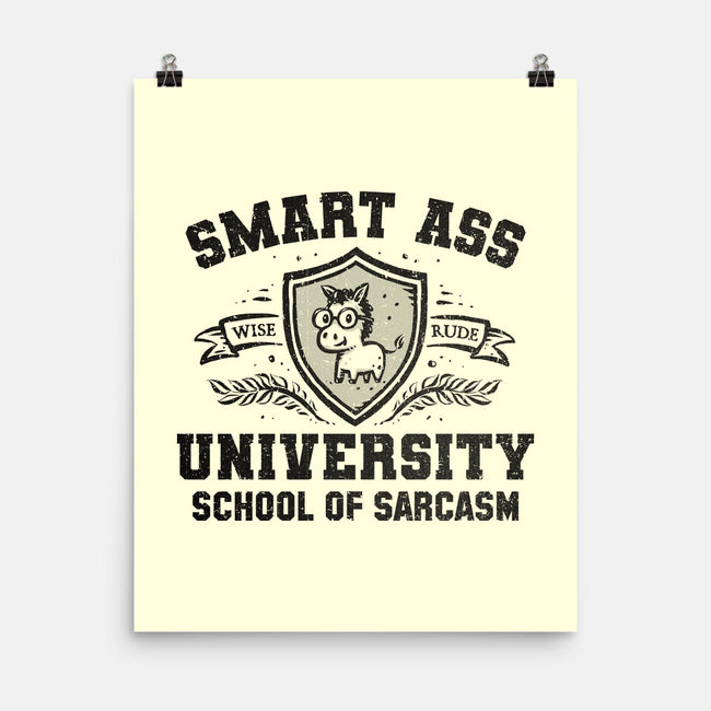 Smart Ass University-None-Matte-Poster-kg07