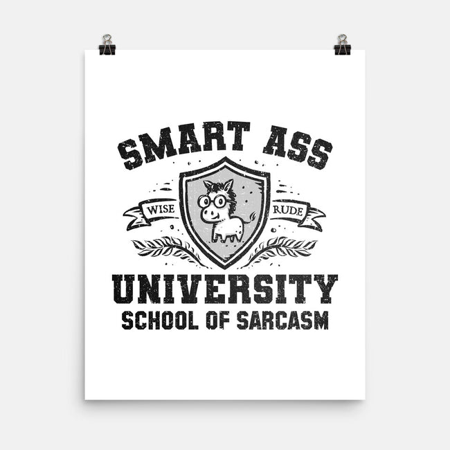 Smart Ass University-None-Matte-Poster-kg07