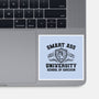 Smart Ass University-None-Glossy-Sticker-kg07