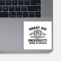 Smart Ass University-None-Glossy-Sticker-kg07