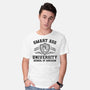 Smart Ass University-Mens-Basic-Tee-kg07