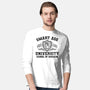 Smart Ass University-Mens-Long Sleeved-Tee-kg07