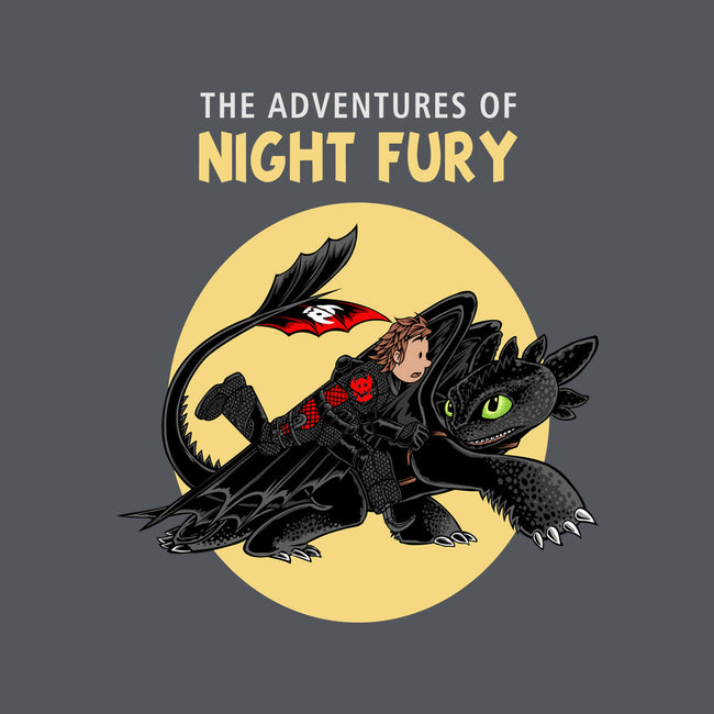 The Adventures Of Night Fury-Mens-Premium-Tee-joerawks