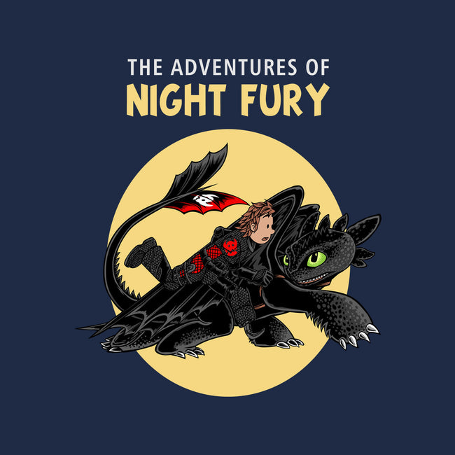 The Adventures Of Night Fury-Mens-Premium-Tee-joerawks