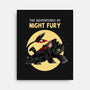 The Adventures Of Night Fury-None-Stretched-Canvas-joerawks