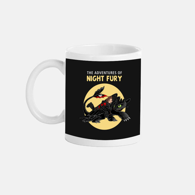 The Adventures Of Night Fury-None-Mug-Drinkware-joerawks