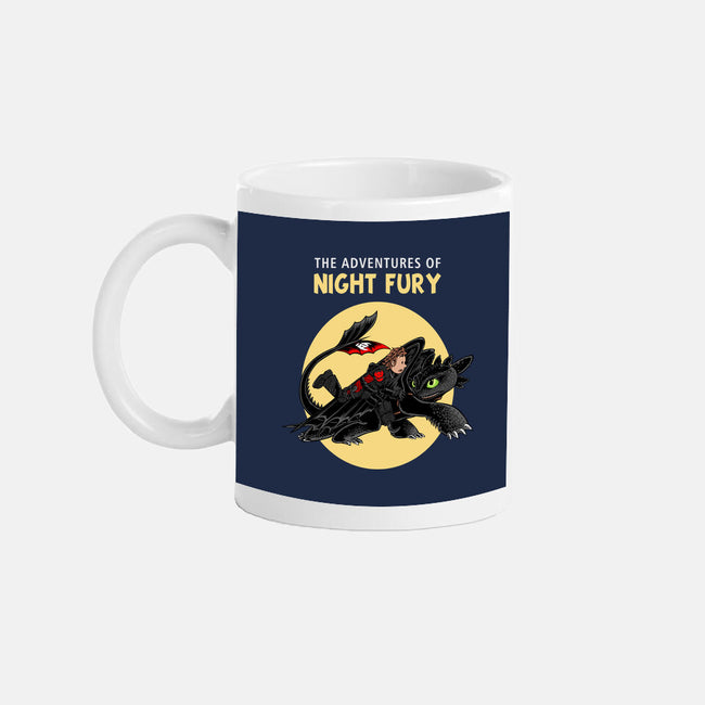 The Adventures Of Night Fury-None-Mug-Drinkware-joerawks
