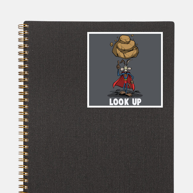 Quick Look Up-None-Glossy-Sticker-zascanauta