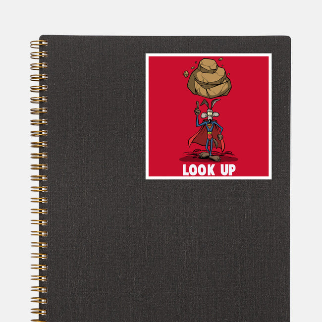 Quick Look Up-None-Glossy-Sticker-zascanauta