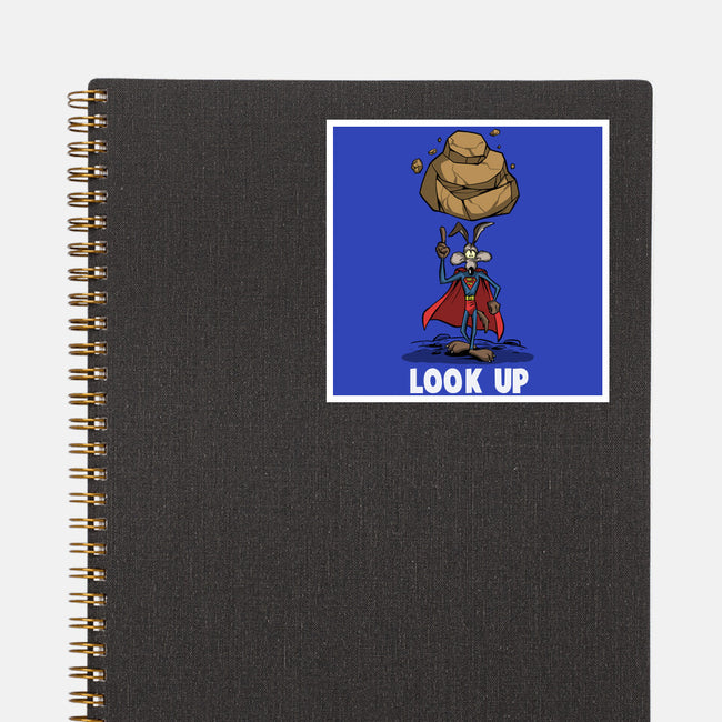 Quick Look Up-None-Glossy-Sticker-zascanauta