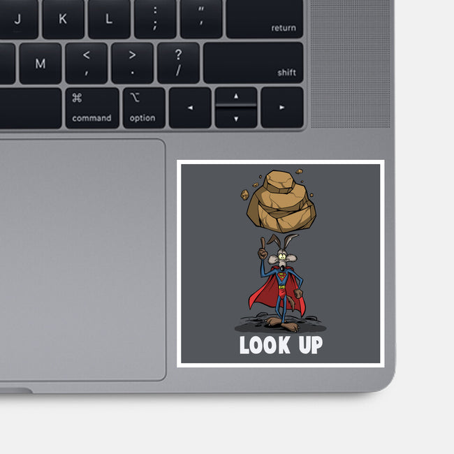 Quick Look Up-None-Glossy-Sticker-zascanauta