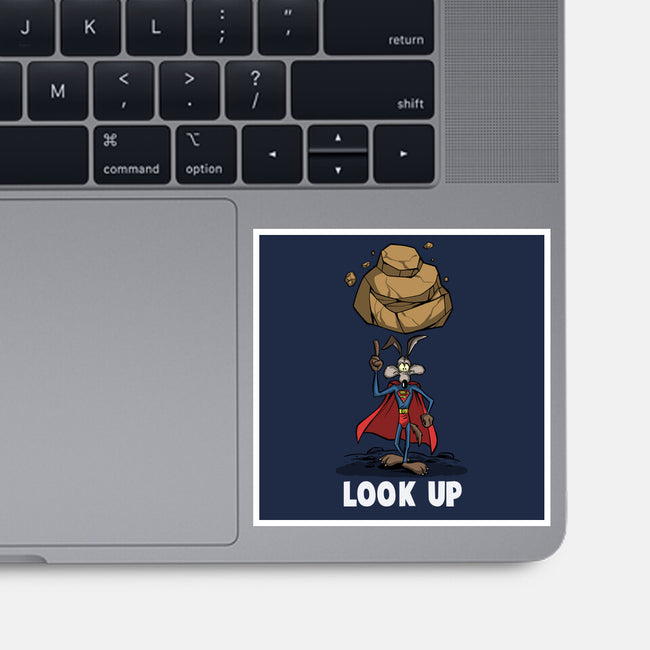 Quick Look Up-None-Glossy-Sticker-zascanauta