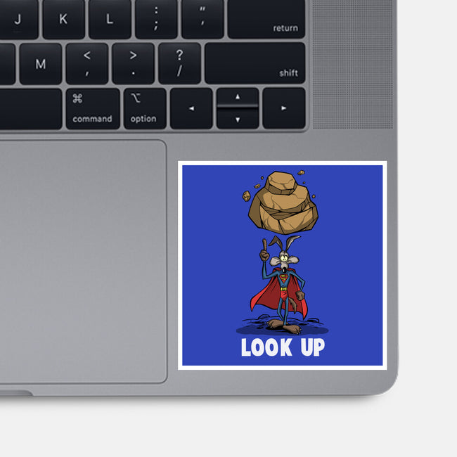 Quick Look Up-None-Glossy-Sticker-zascanauta