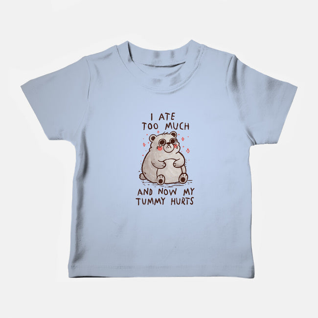 Now My Tummy Hurts-Baby-Basic-Tee-koalastudio