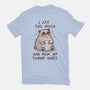 Now My Tummy Hurts-Womens-Fitted-Tee-koalastudio