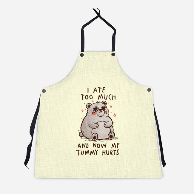Now My Tummy Hurts-Unisex-Kitchen-Apron-koalastudio