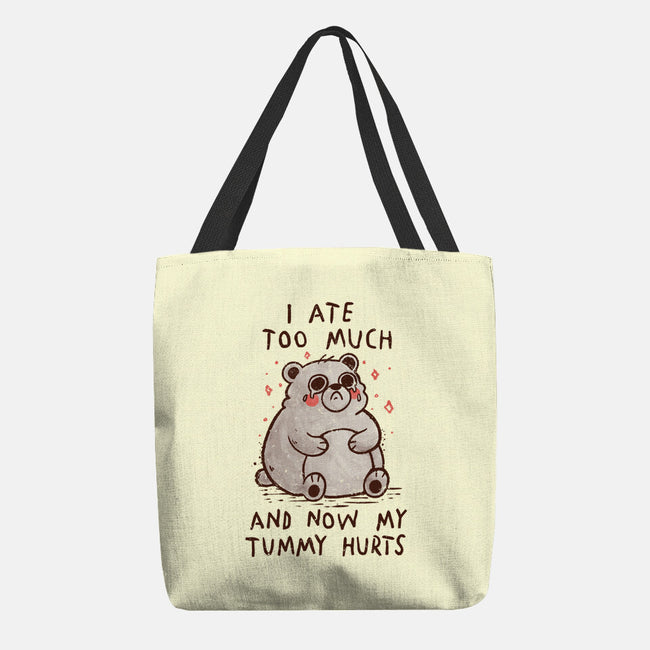 Now My Tummy Hurts-None-Basic Tote-Bag-koalastudio