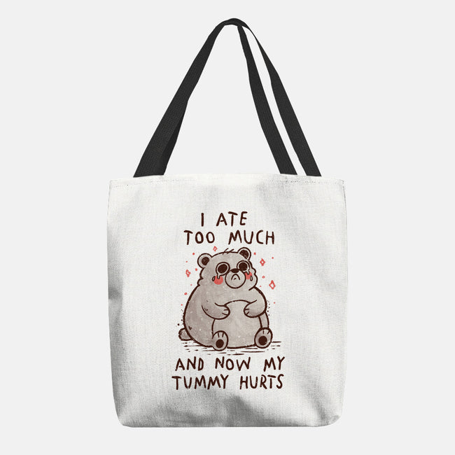Now My Tummy Hurts-None-Basic Tote-Bag-koalastudio