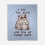 Now My Tummy Hurts-None-Fleece-Blanket-koalastudio