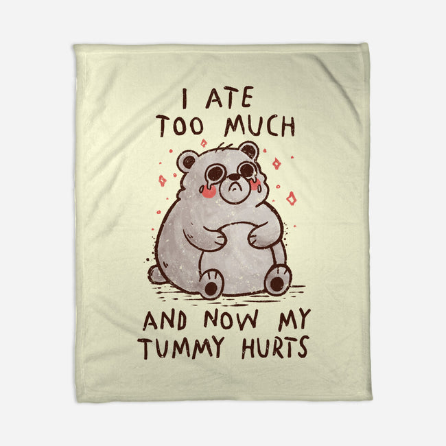 Now My Tummy Hurts-None-Fleece-Blanket-koalastudio
