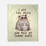 Now My Tummy Hurts-None-Fleece-Blanket-koalastudio