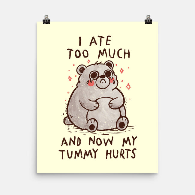 Now My Tummy Hurts-None-Matte-Poster-koalastudio