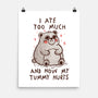 Now My Tummy Hurts-None-Matte-Poster-koalastudio