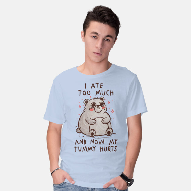 Now My Tummy Hurts-Mens-Basic-Tee-koalastudio