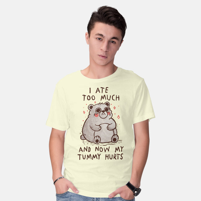 Now My Tummy Hurts-Mens-Basic-Tee-koalastudio