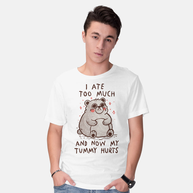 Now My Tummy Hurts-Mens-Basic-Tee-koalastudio