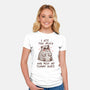 Now My Tummy Hurts-Womens-Fitted-Tee-koalastudio