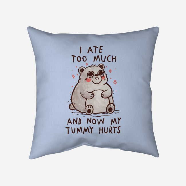 Now My Tummy Hurts-None-Removable Cover w Insert-Throw Pillow-koalastudio