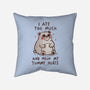 Now My Tummy Hurts-None-Removable Cover w Insert-Throw Pillow-koalastudio