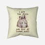 Now My Tummy Hurts-None-Removable Cover w Insert-Throw Pillow-koalastudio