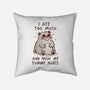 Now My Tummy Hurts-None-Removable Cover w Insert-Throw Pillow-koalastudio