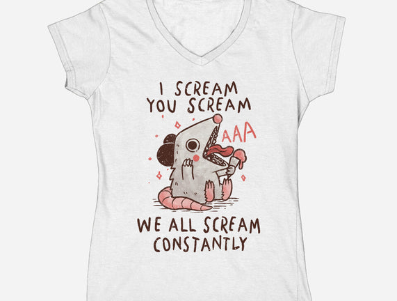 We All Scream Constantly