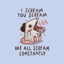 We All Scream Constantly-Mens-Premium-Tee-koalastudio
