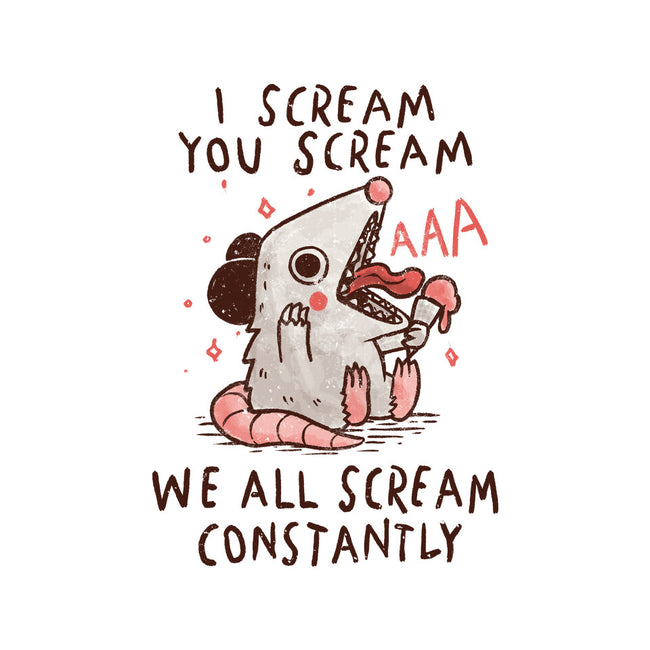 We All Scream Constantly-Mens-Premium-Tee-koalastudio