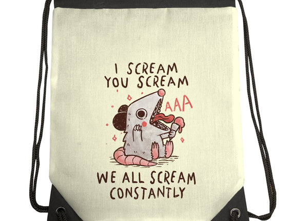 We All Scream Constantly