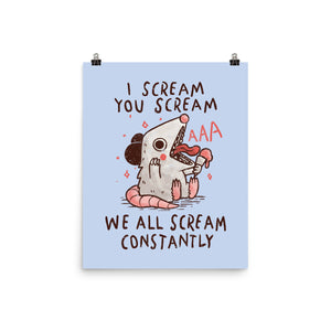We All Scream Constantly