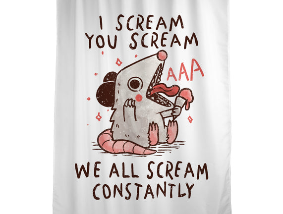We All Scream Constantly