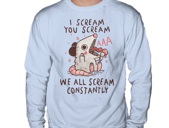 We All Scream Constantly