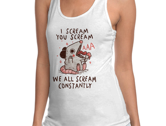 We All Scream Constantly