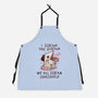 We All Scream Constantly-Unisex-Kitchen-Apron-koalastudio