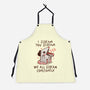 We All Scream Constantly-Unisex-Kitchen-Apron-koalastudio