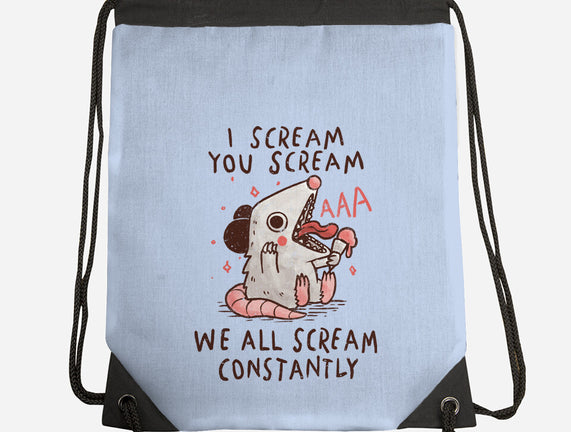 We All Scream Constantly