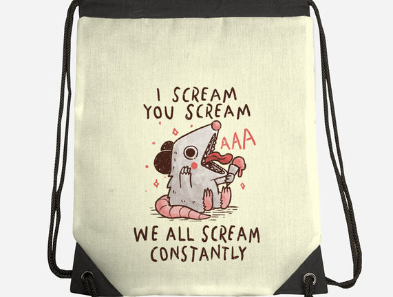 We All Scream Constantly